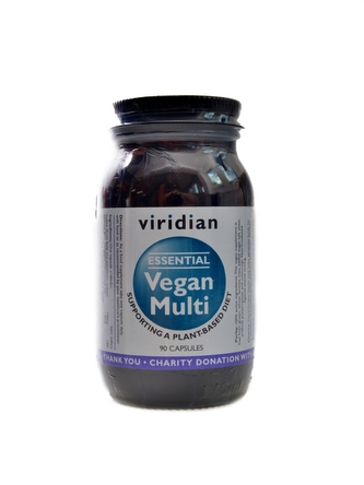 Viridian - Vegan Multi 90 kapslí Multivitamín pro vegany Viridian - Vegan Multi 90 kapslí Multivitamín pro vegany