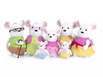 Li’l Woodzeez – Roztomilá rodina myšek Nibblekin