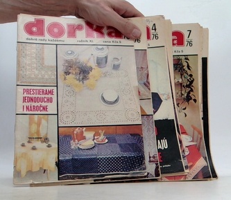 Dorka - dobré rady každému (komplet 1 - 12/76, chybí 3/76 a 9/76