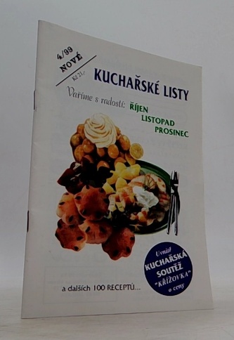 Kuchařské listy- říjen,listopad, prosinec