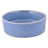 Keramická miska Zig Zag 18cm modrá 1,2l