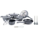 Sada nádobí Royalty, 13 ks, barva stříbrná