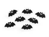 Nažehlovačka netopýr - 10 ks - černá
