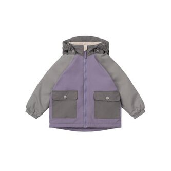 LEOKID Bunda Lilac Gray vel. 12 - 18 měsíců (vel. 80)