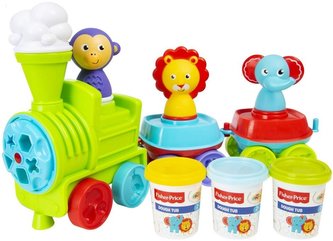 Zestaw z ciastoliną Ciuchcia