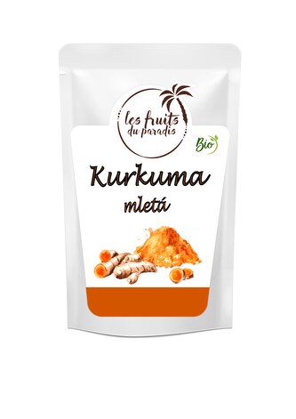 Kurkuma mletá BIO 100 g LES FRUITS DU PARADIS