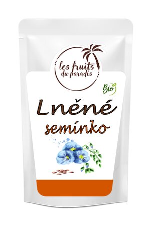 Lněné semínko hnědé BIO 3 kg LES FRUITS DU PARADIS
