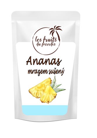 Ananas kousky lyofilizované 40 g LES FRUITS DU PARADIS