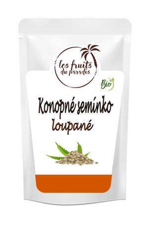 Konopné semínko loupané BIO 500 g LES FRUITS DU PARADIS
