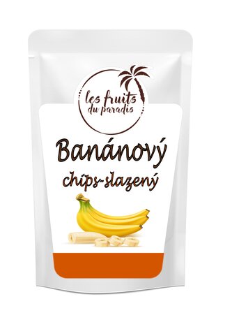 Banánový chips slazený BIO 500 g LES FRUITS DU PARADIS