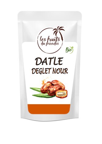 Datle bez pecky Deglet Nour BIO 500 g LES FRUITS DU PARADIS