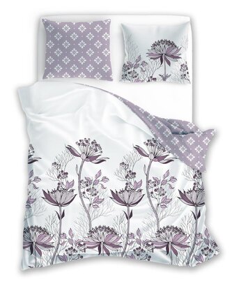 POŚCIEL KPL.160X200+2x70X80 PURE SATEEN 011 SATYNA BAW.