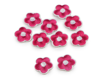 Nažehlovačka květ - 10 ks - 3 pink