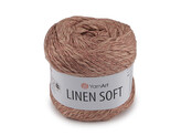 Pletací příze Linen Soft 100 g - 1 ks - 5 (7308) pudrovobéžová