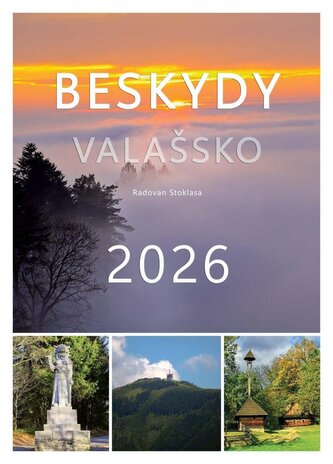 Beskydy 2026 - nástěnný kalendář