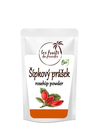 Šípkový prášek BIO 500 g LES FRUITS DU PARADIS