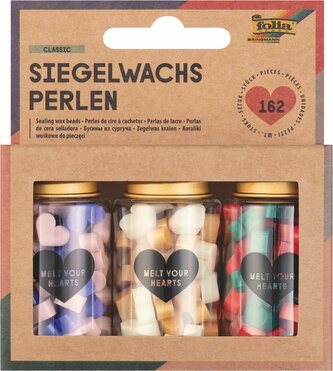 Pečetní vosk (srdíčka) - CLASSIC