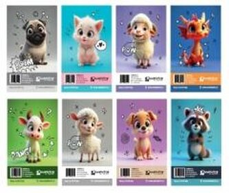 Notes A7/50 Kids (10szt)