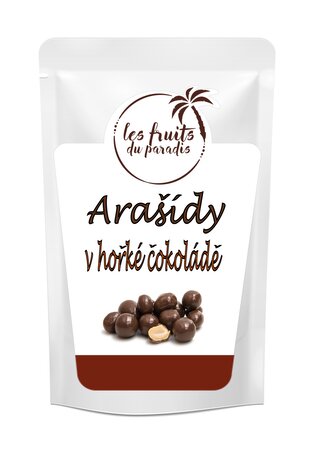 Arašídy v hořké čokoládě 200 g LES FRUITS DU PARADIS