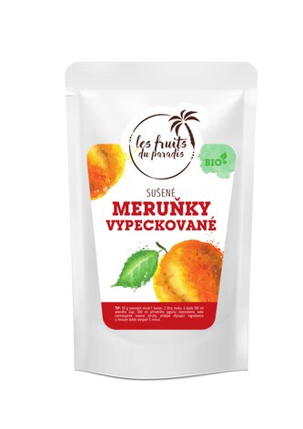 Meruňky sušené bez pecky Bio 500 g LES FRUITS DU PARADIS