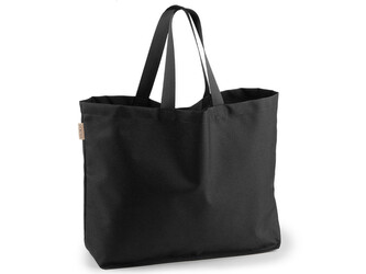 Pevná nákupní taška - 1 ks - 6 (10 cm) černá