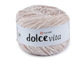 Pletací žinylková příze Dolce Vita 150 g - 1 ks - 1 (3407) béžová světlá