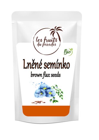 Lněné semínko Bio 1 kg LES FRUITS DU PARADIS