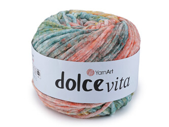 Pletací žinylková příze Dolce Vita 150 g - 1 ks - 5 (3402) multikolor