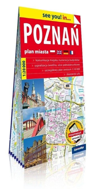 See you! in... Poznań - plan miasta 1:20 000