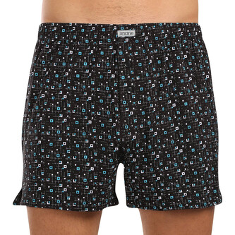 Pánské trenky Andrie vícebarevné (PS 5818-black cube) XL