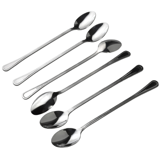 CHAMOMILE Komplet 6 łyżeczek LATTE 20cm