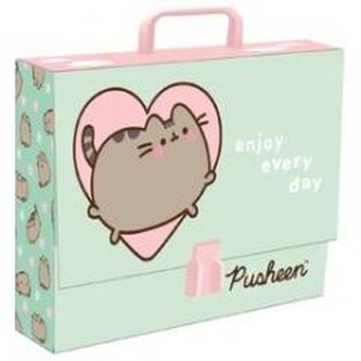 Teczka z rączką A4 XL Pusheen mint