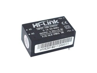 Zdroj spínaný 3,3V/0.9A 3W HLK-PM03