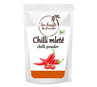 Chilli mleté BIO 125 g LES FRUITS DU PARADIS