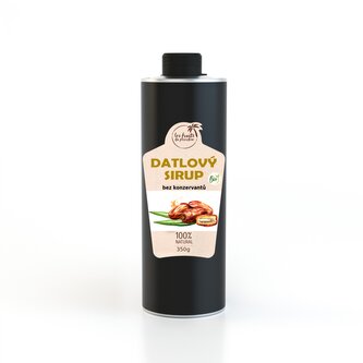 Datlový sirup BIO - plechovka 350 g LES FRUITS DU PARADIS