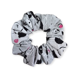 Gumička do vlasů Panda; Barva: šedá; Velikost: UNI