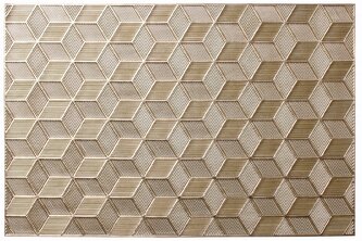 Prostírání BRICK zlatá 30x45 cm Mybesthome