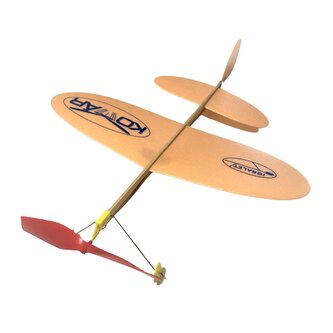 Igralet populární KOMÁR na gumu oranžovo-modrý