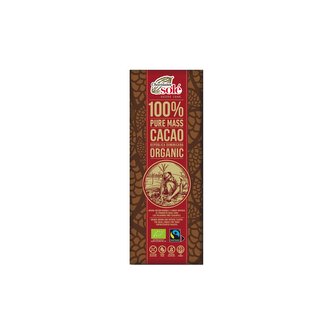 Čokoláda hořká 100 % 25 g BIO   SOLÉ