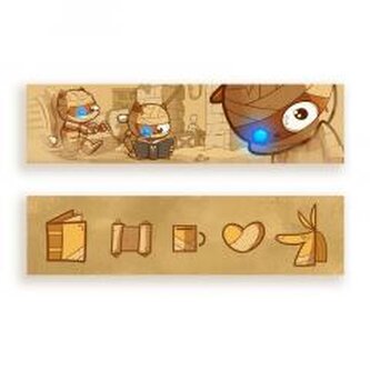 Zakładka kartonowa - Mumia