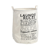ZELLER Laundry Rules, 38x48 cm, 54 l