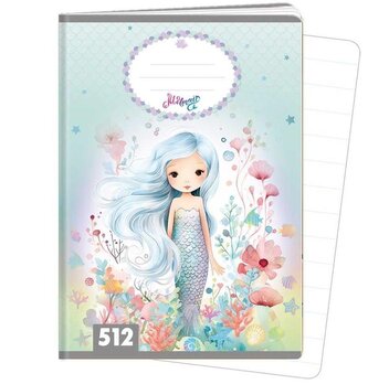 Sešit A5, 10 listů, typ 512 Mermaid