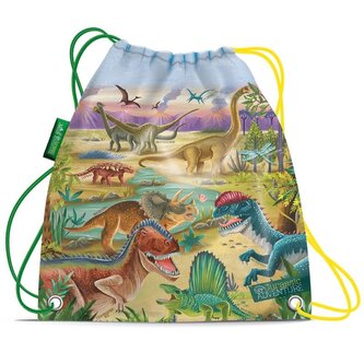 Sáček na přezůvky/sportovní potřeby Jurassic adventure