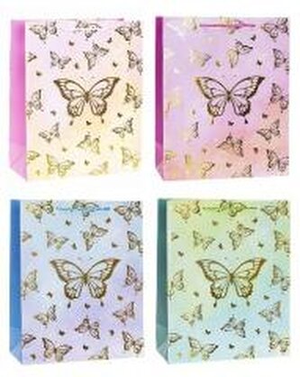 Torebka ozdobna TG 26x32x12cm mix ROZETTE