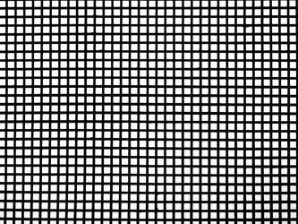 Plastová kanava / mřížka tapiko 32,8x50,5 cm - 1 ks - černá