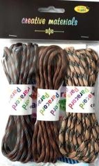 Zestaw paracord 2,8mb 3 kolory