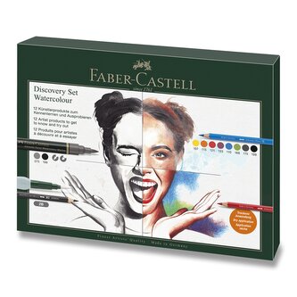 Sada Faber-Castell Try-it box, Albrech Dürer, mokrá technika - 12 ks, mokrá technika