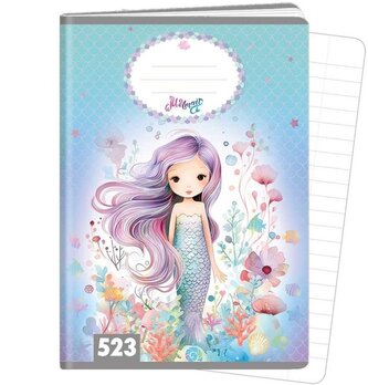 Sešit A5, 20 listů, typ 523 Mermaid