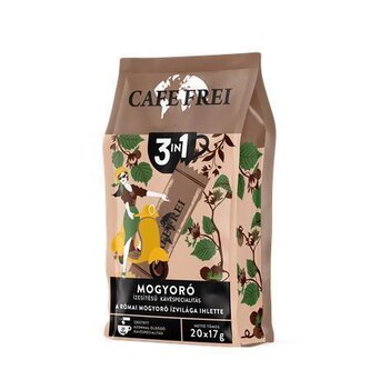 Instantní káva "Římský lískový oříšek 3 v 1", 20x 17 g, CAFE FREI 110296