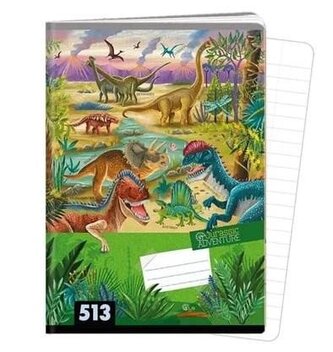 Sešit A5, 10 listů, typ 513 Jurassic Adventure